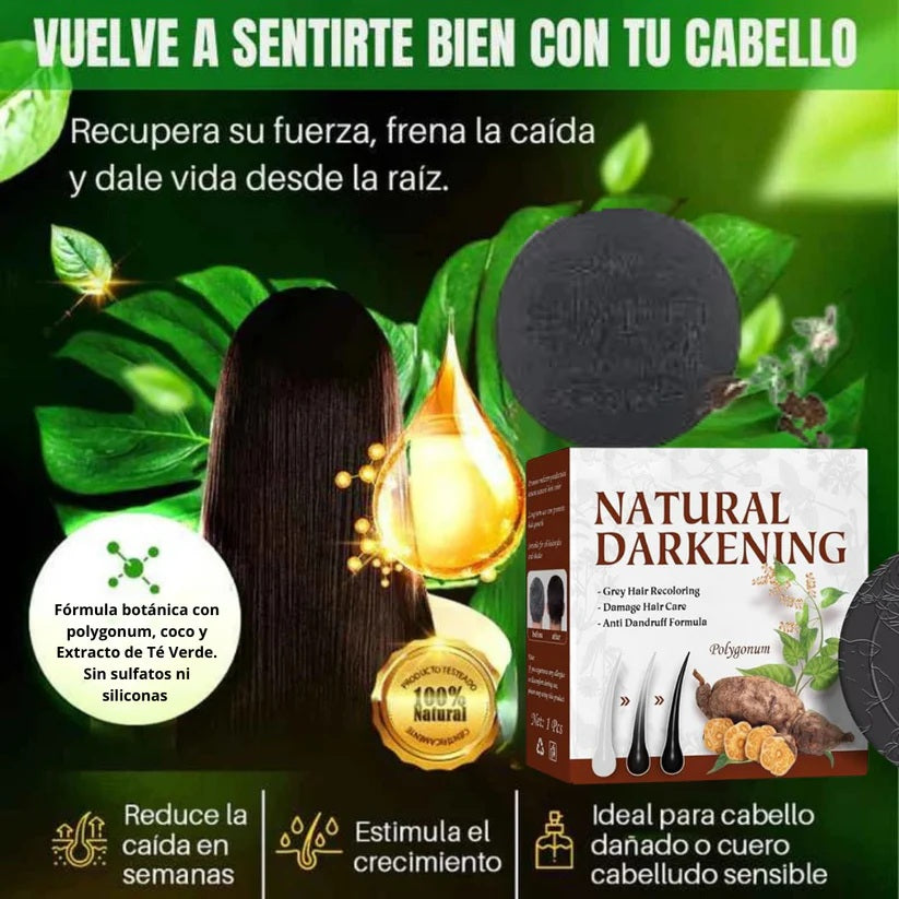 SHAMPOO EM BARRA COM POLYGONUM X3 + REGALO