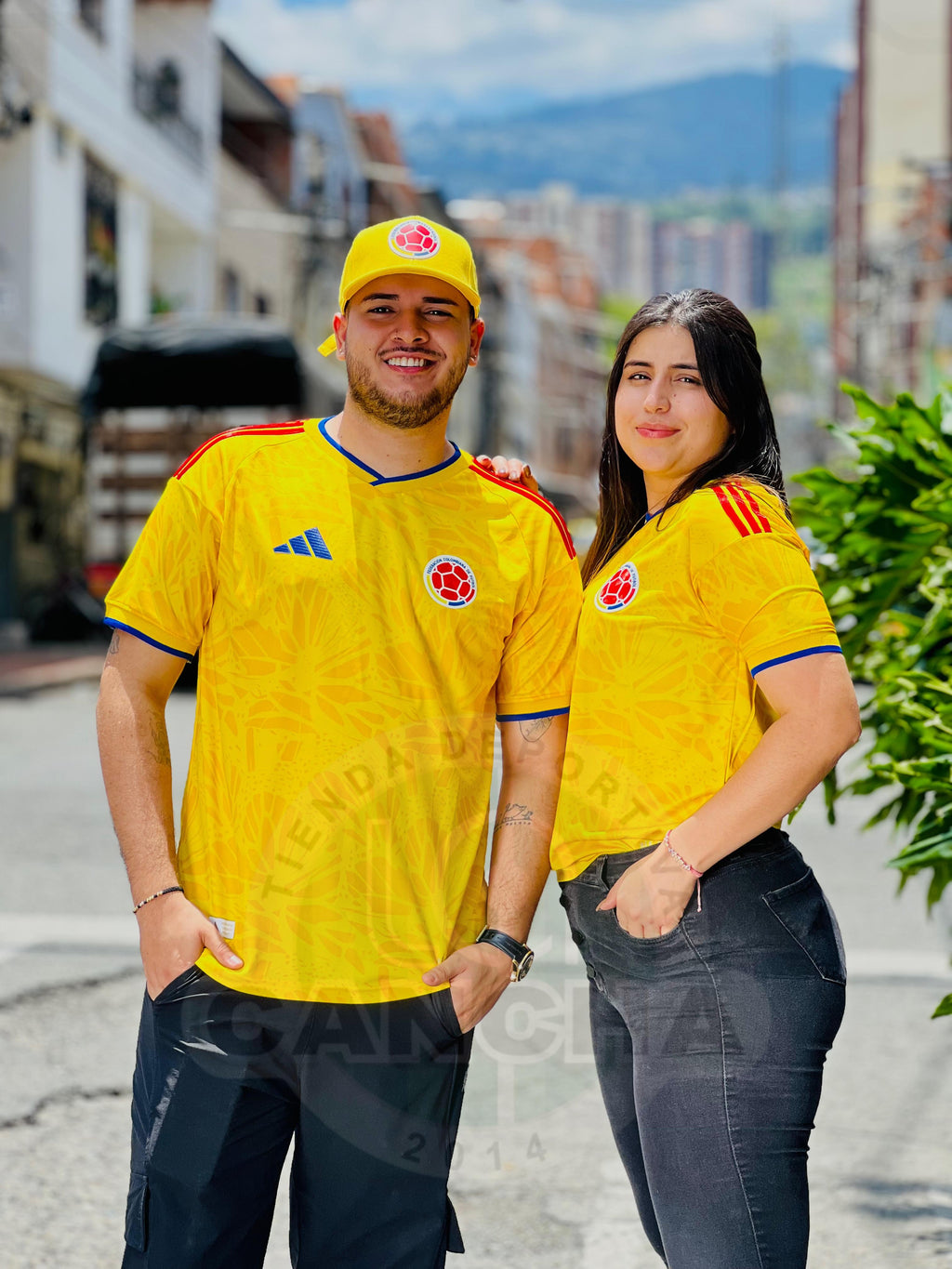 CAMISETA ESTILO SELECCIÓN COLOMBIA